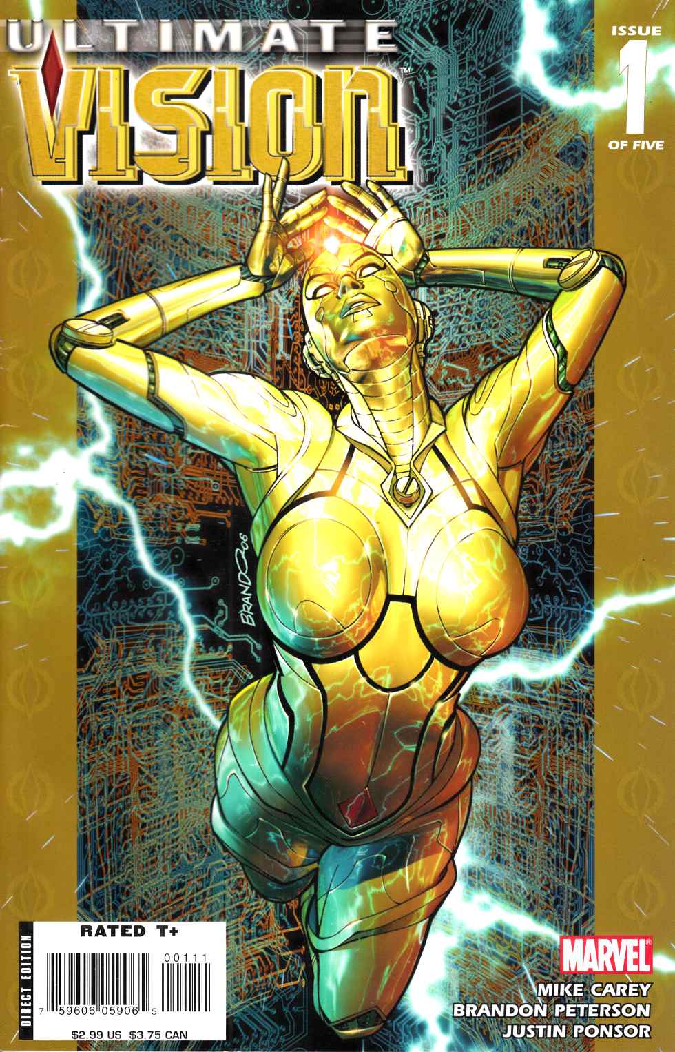 Ultimate Vision #1 Fine (6.0) [Marvel Comic] THUMBNAIL