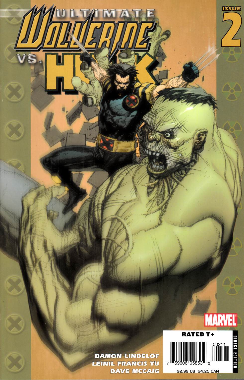 Ultimate Wolverine vs Hulk #2 Near Mint (9.4) [Marvel Comic] LARGE