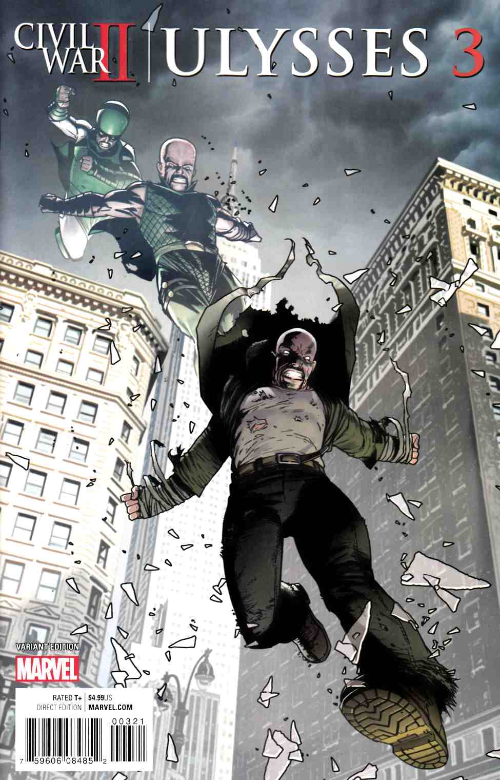 Civil War II Ulysses #3 Walker Variant Cover [Marvel Comic] LARGE
