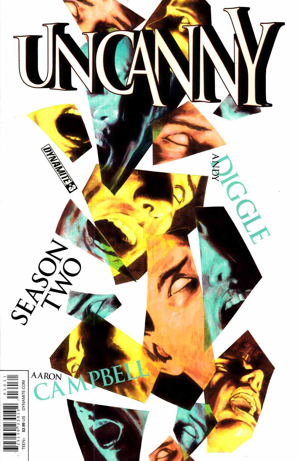 Uncanny Season 2 #3 Cover C- Subscription [Dynamite Comic] THUMBNAIL