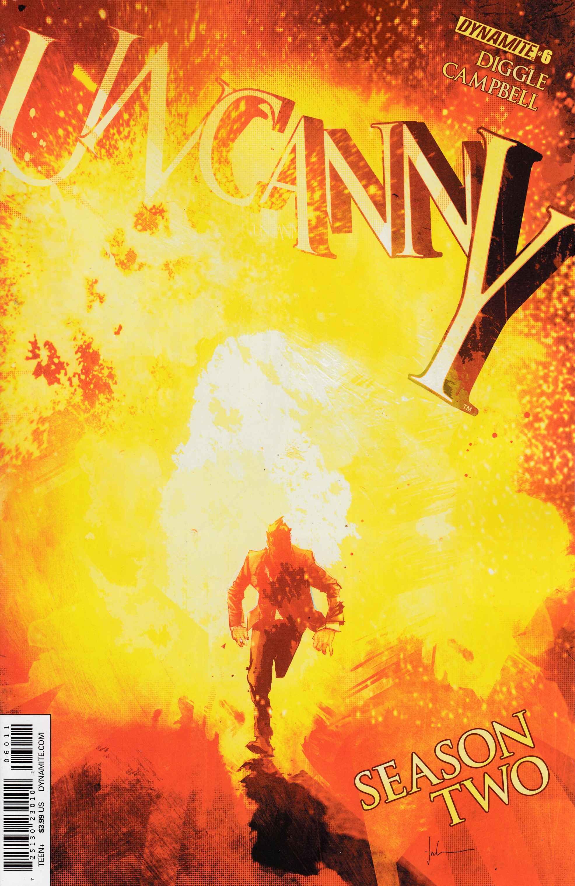 Uncanny Season 2 #6 Cover A- Jock [Dynamite Comic] THUMBNAIL