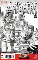 Uncanny Avengers #12 Castellani Lego Sketch Variant [Comic] THUMBNAIL