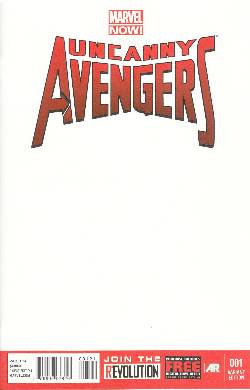 Uncanny Avengers #1 Blank Cover [Comic] LARGE