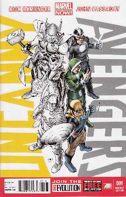 Uncanny Avengers #1 Uncanny Variant Cover [Comic] LARGE