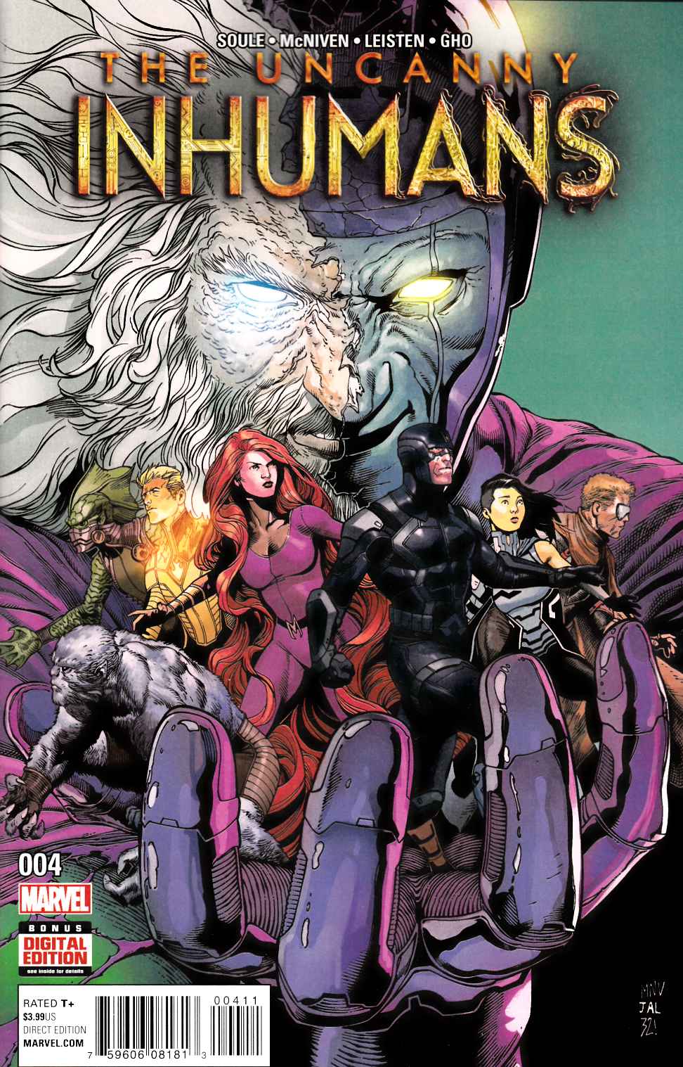 Uncanny Inhumans #4 [Marvel Comic] LARGE