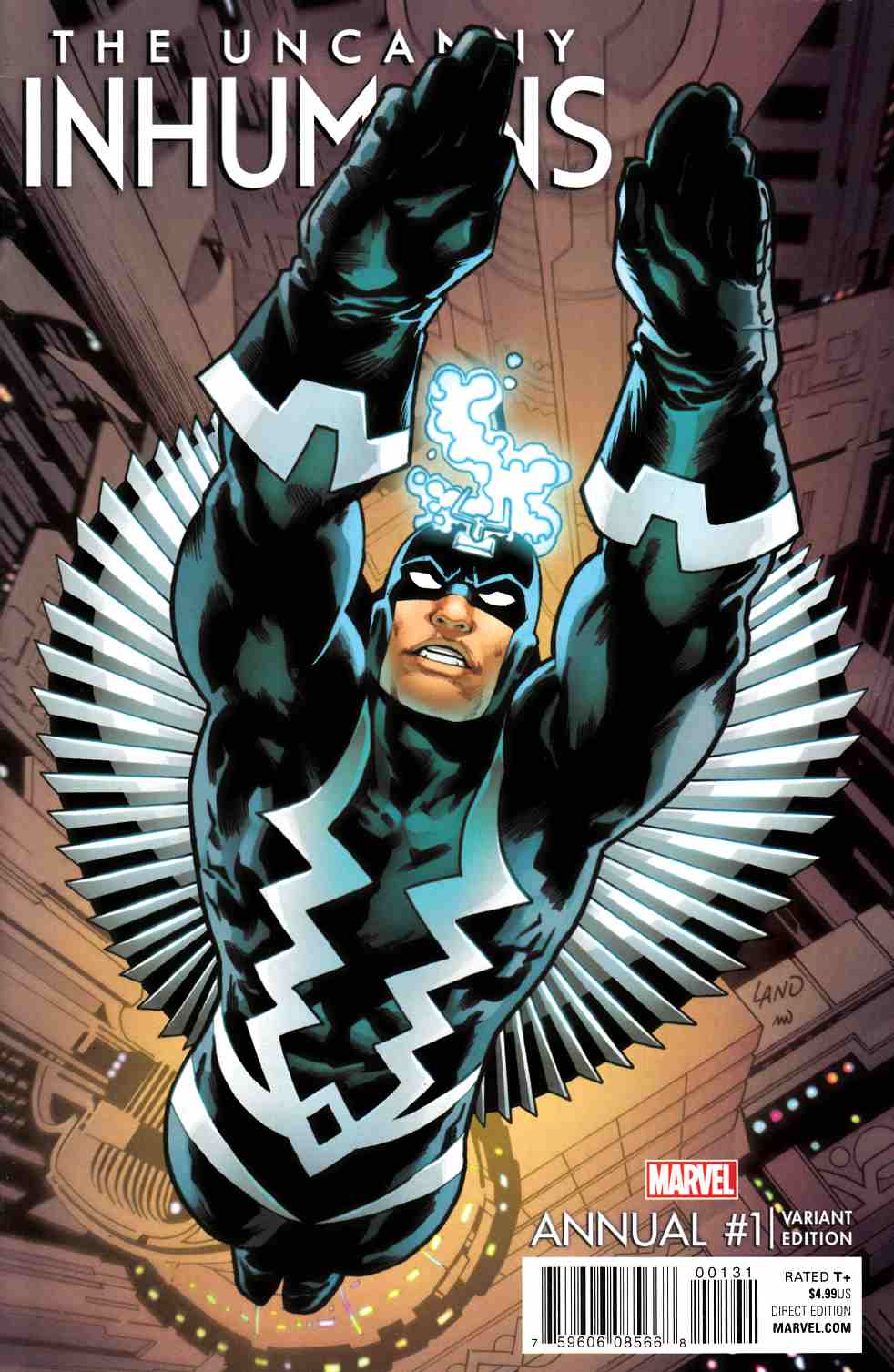 Uncanny Inhumans Annual #1 Land Variant Cover [Marvel Comic] THUMBNAIL