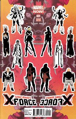 Uncanny X-Force #1 Design Anka Variant Cover [Comic] LARGE