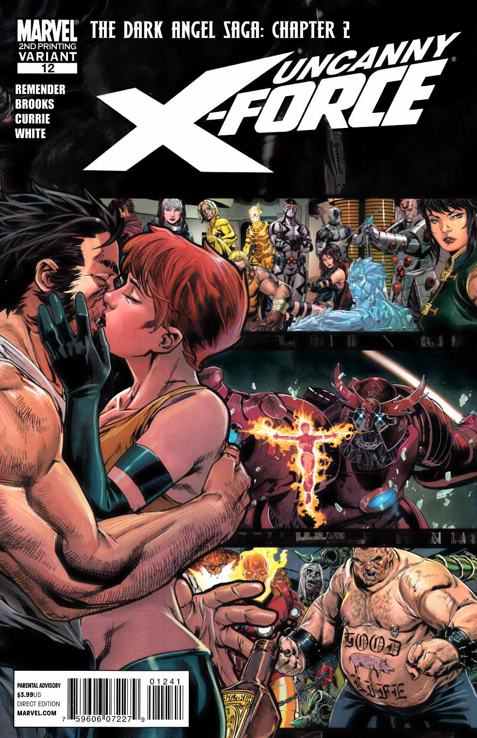 Uncanny X Force 12 Second Printing Near Mint 9 4 Marvel Comic Dreamlandcomics Com Online Store