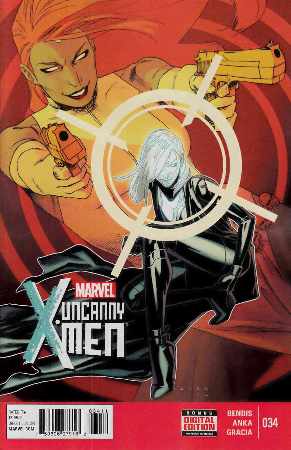 Uncanny X-Men #34 Near Mint (9.4) [Marvel Comic] LARGE
