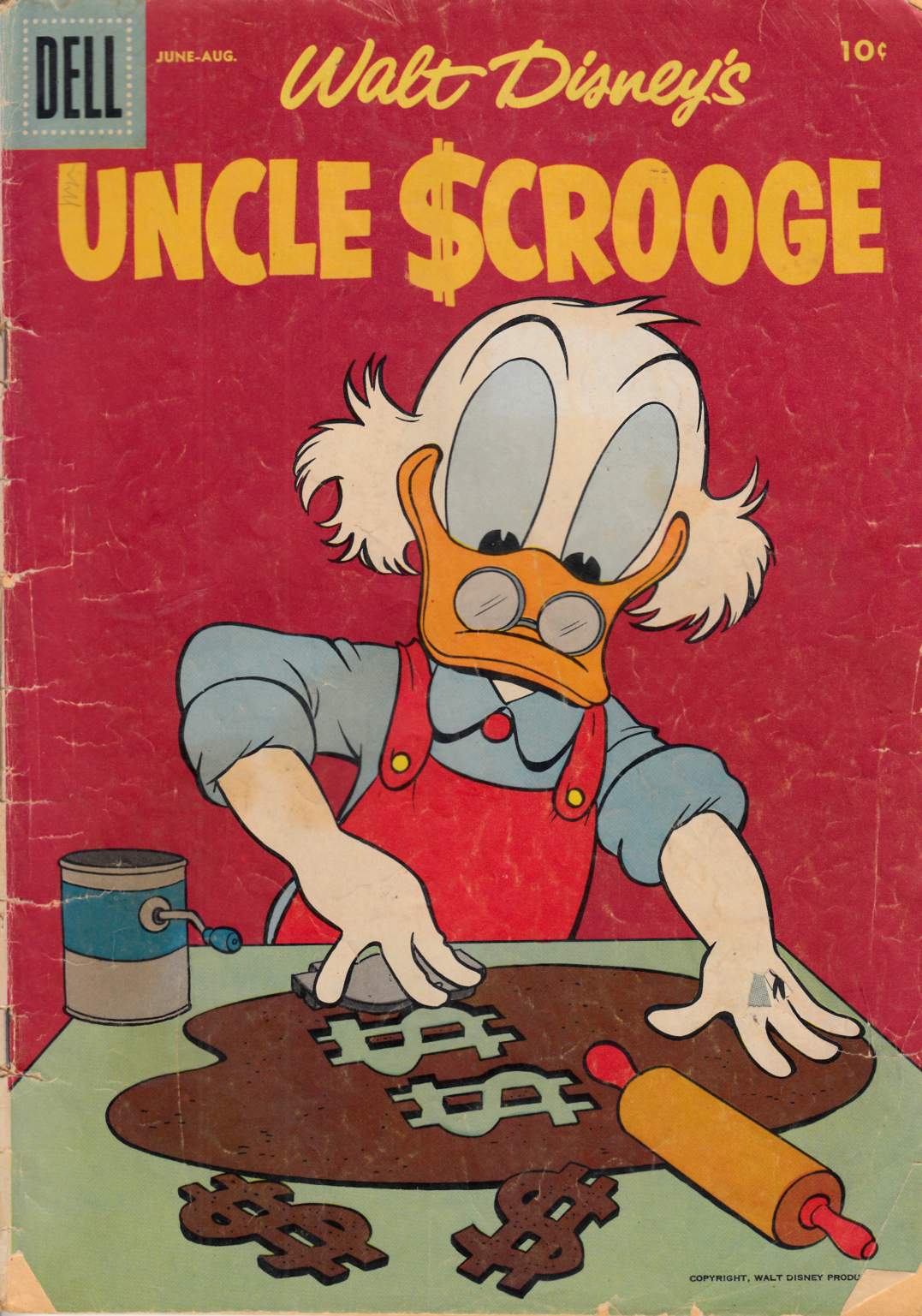 Uncle Scrooge #14 Good (2.0) [Dell Comic] THUMBNAIL