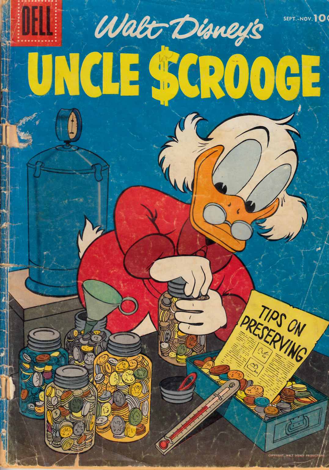 Uncle Scrooge #15 Fair (1.0) [Dell Comic] THUMBNAIL