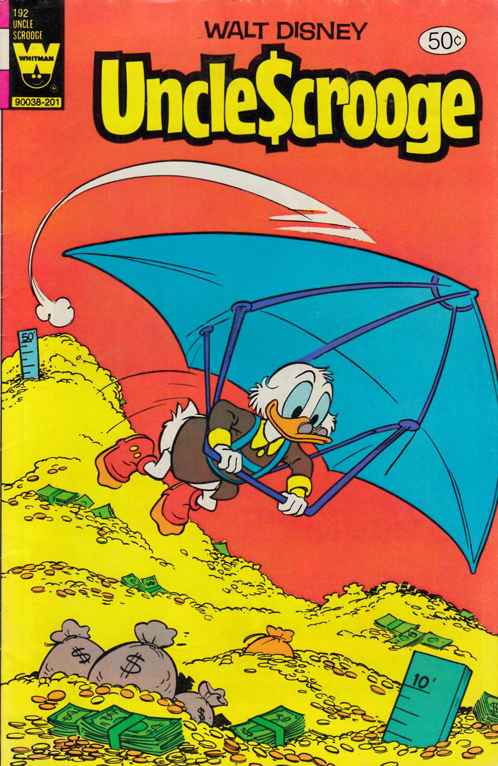 Uncle Scrooge #192 Very Fine Minus (7.5) [Whitman Comic] THUMBNAIL