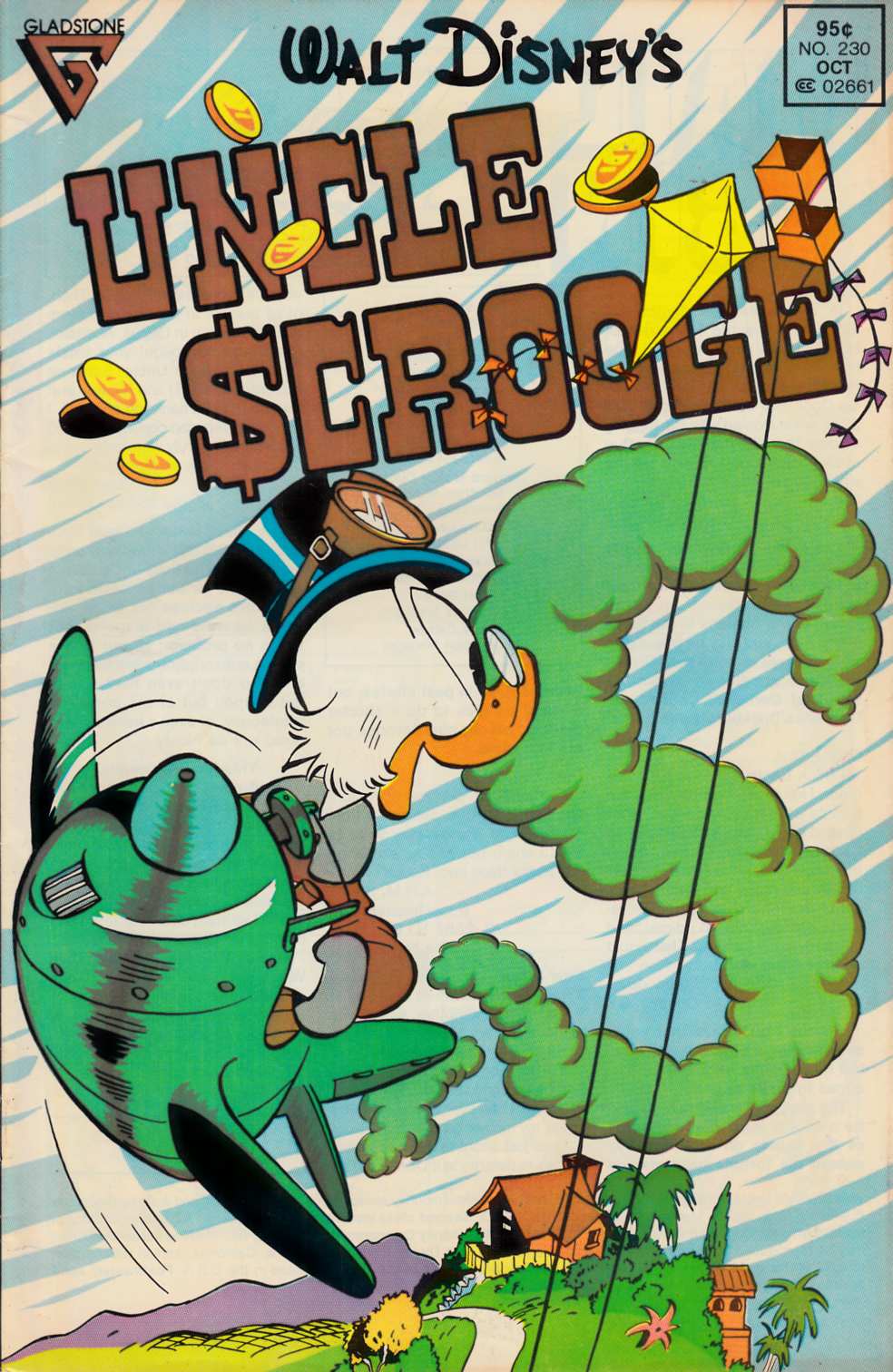 Uncle Scrooge #230 Fine Plus (6.5) [Gladstone Comic] THUMBNAIL