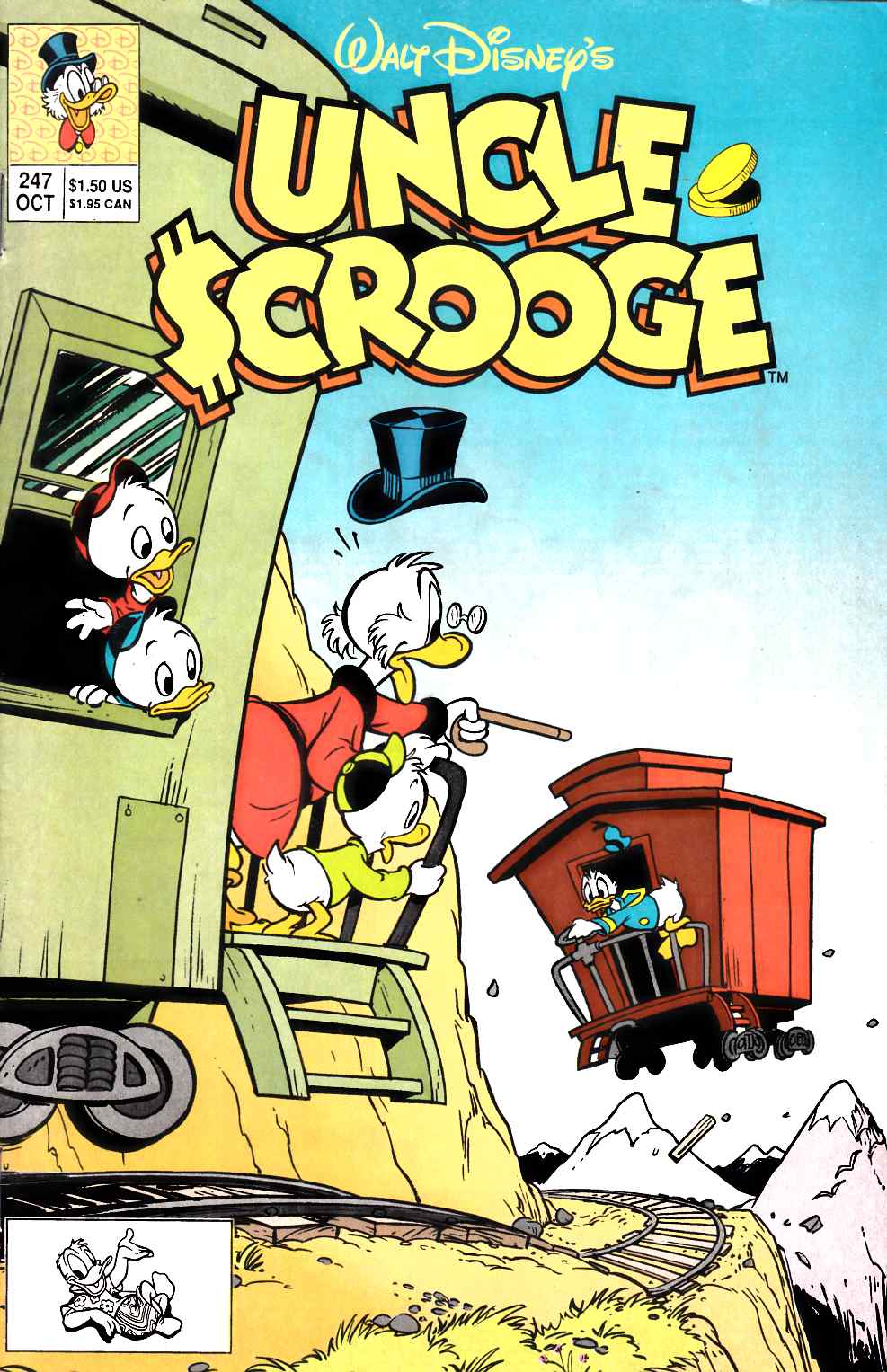 Uncle Scrooge #247 Fine Plus (6.5) [Gladstone Comic] THUMBNAIL