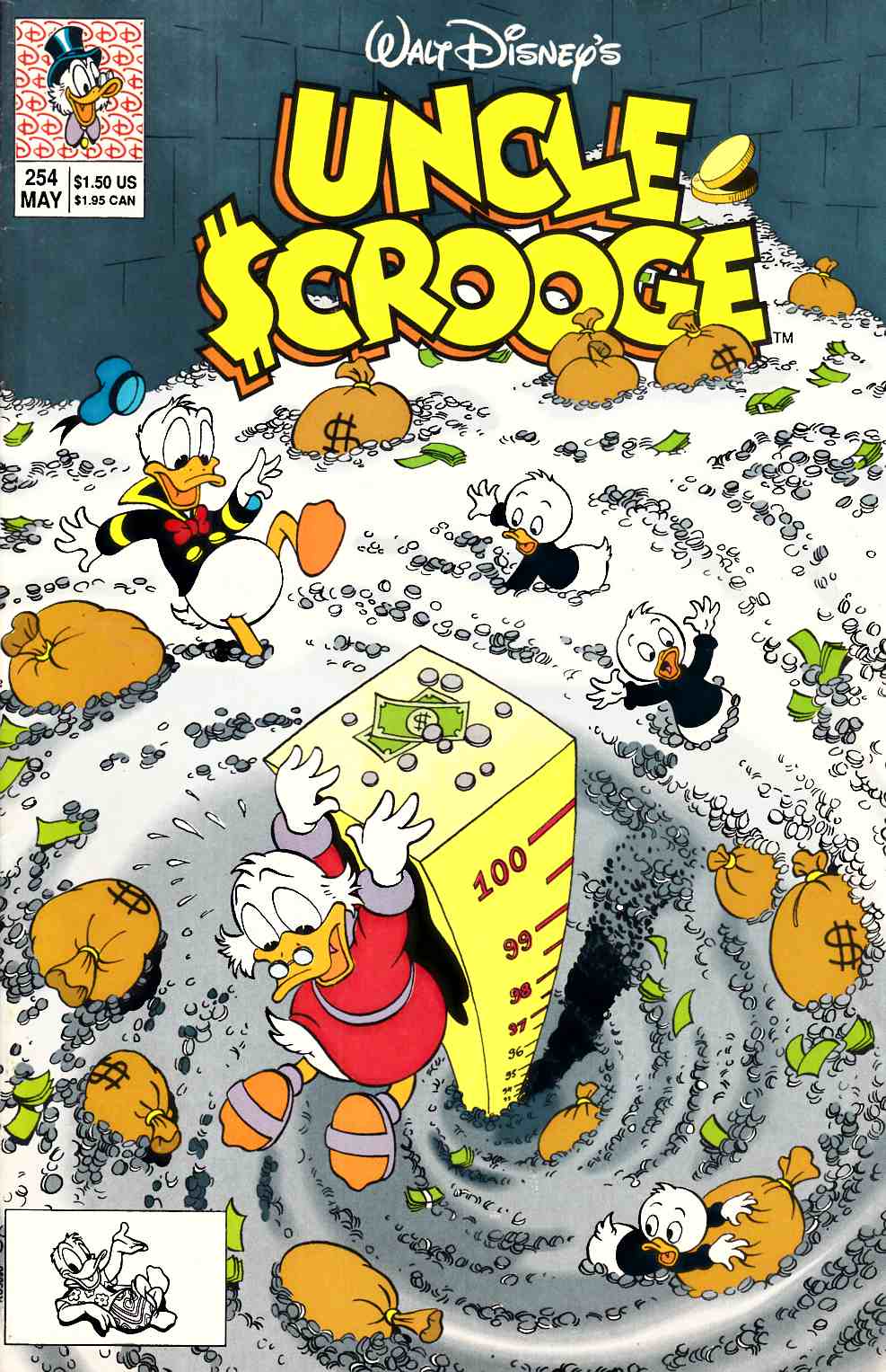 Uncle Scrooge #254 Very Fine (8.0) [Gladstone Comic] THUMBNAIL