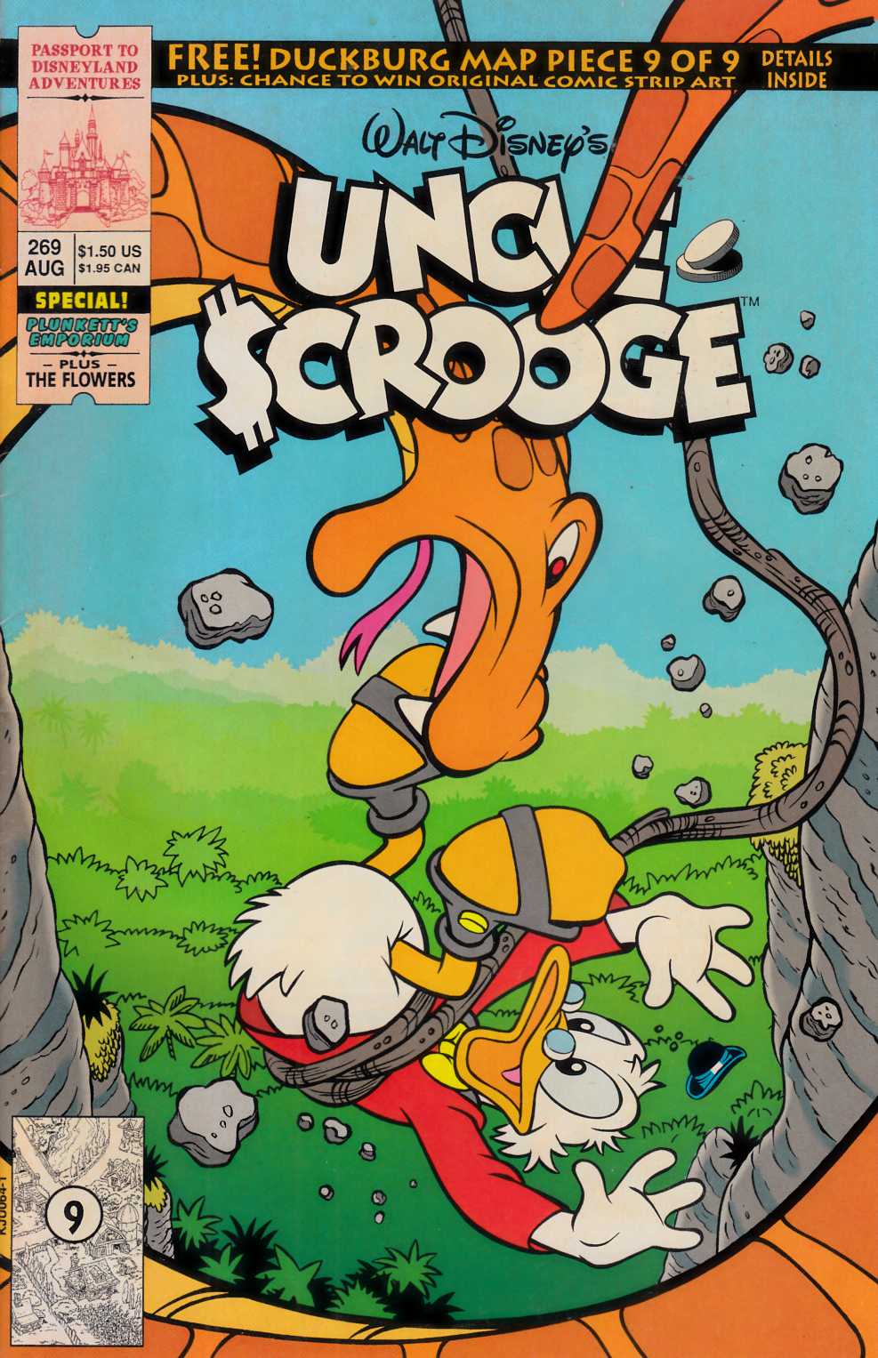 Uncle Scrooge #269 Fine (6.0) [Gladstone Comic] THUMBNAIL