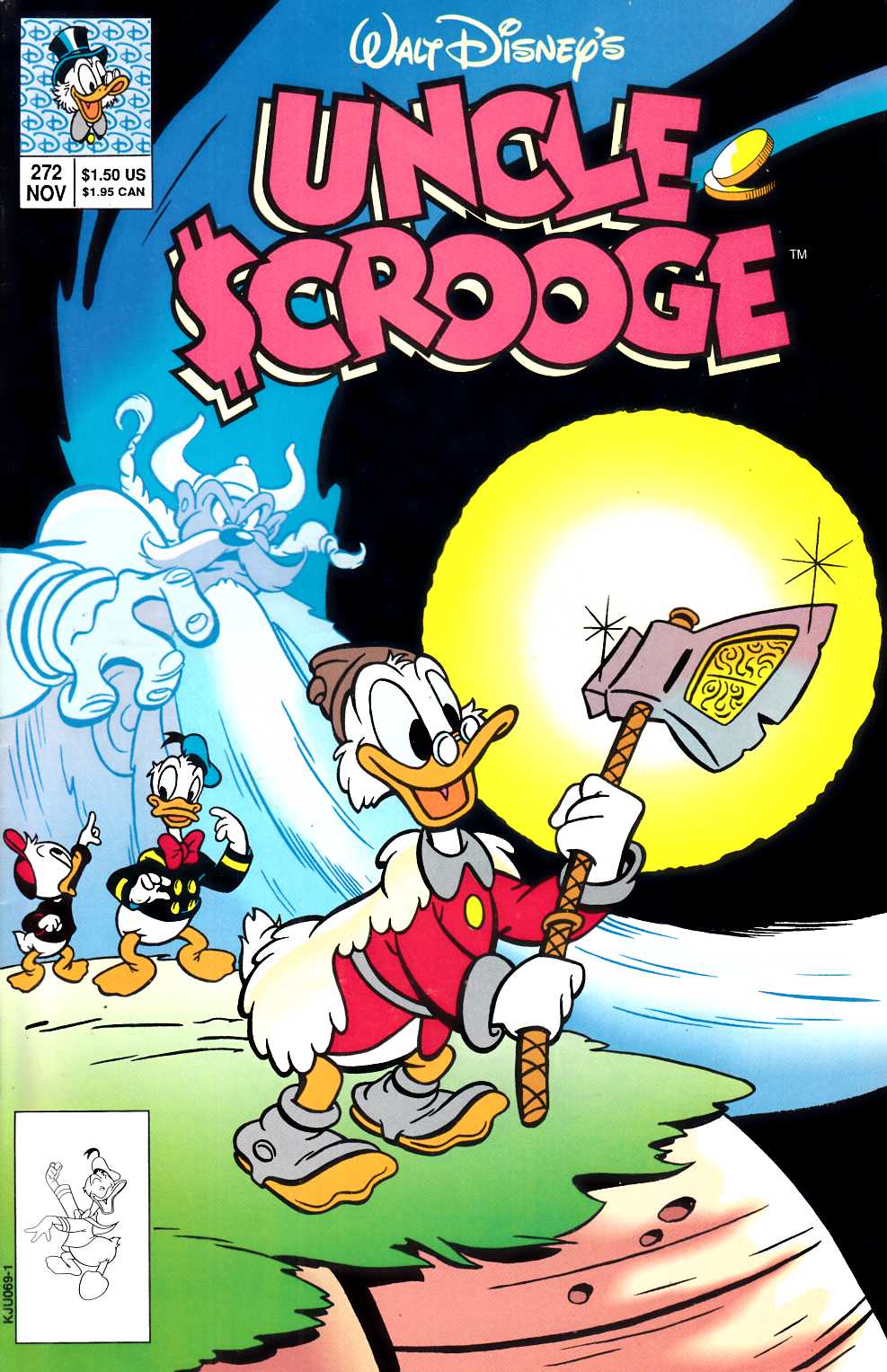 Uncle Scrooge #272 Very Fine (8.0) [Gladstone Comic] THUMBNAIL