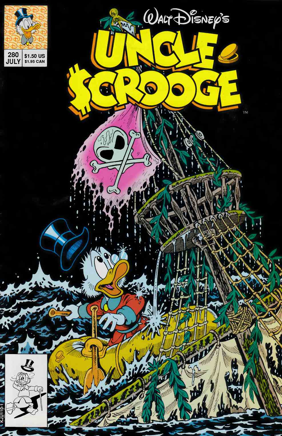 Uncle Scrooge #280 Very Fine (8.0) [Gladstone Comic] LARGE