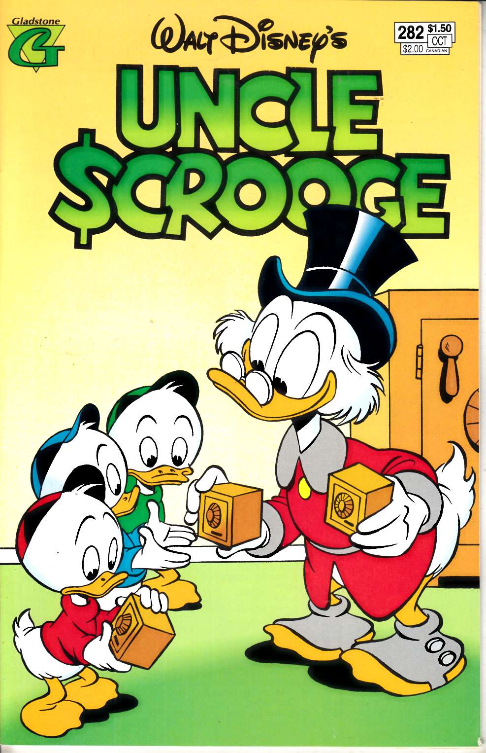 Uncle Scrooge #282 Very Fine (8.0) [Gladstone Comic] THUMBNAIL