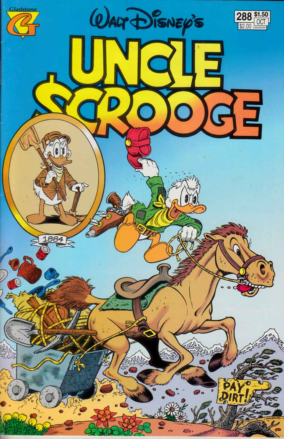 Uncle Scrooge #288 Very Fine Minus (7.5) [Gladstone Comic] THUMBNAIL