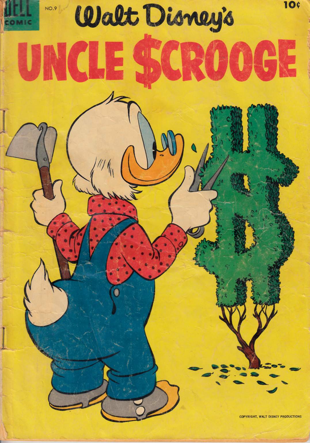 Uncle Scrooge #9 Good (2.0) [Dell Comic] THUMBNAIL