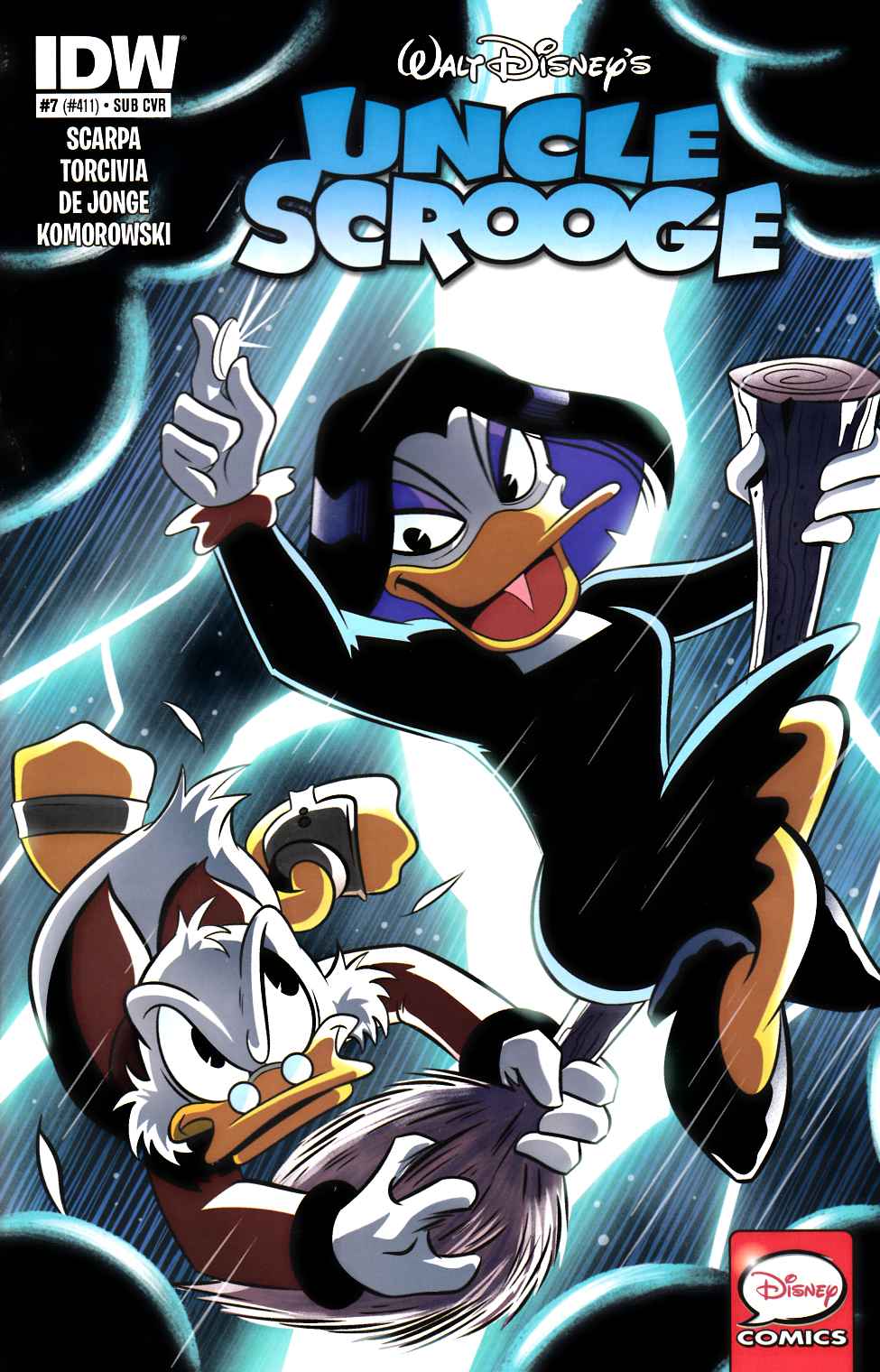 Uncle Scrooge #7 Subscription Cover [IDW Comic] THUMBNAIL