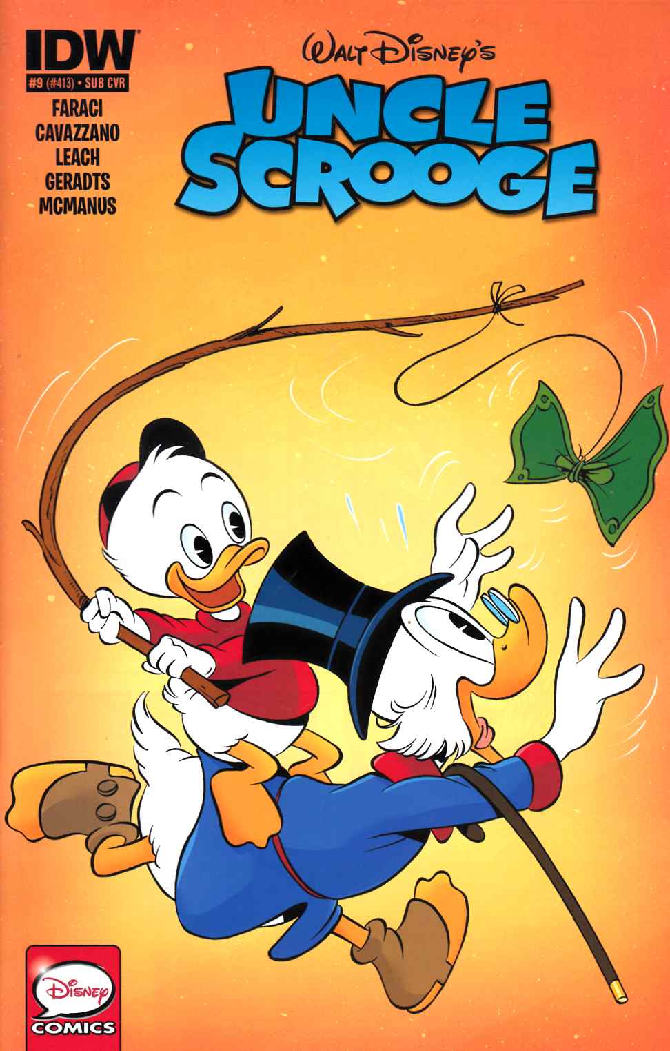 Uncle Scrooge #9 Subscription Cover [IDW Comic] THUMBNAIL