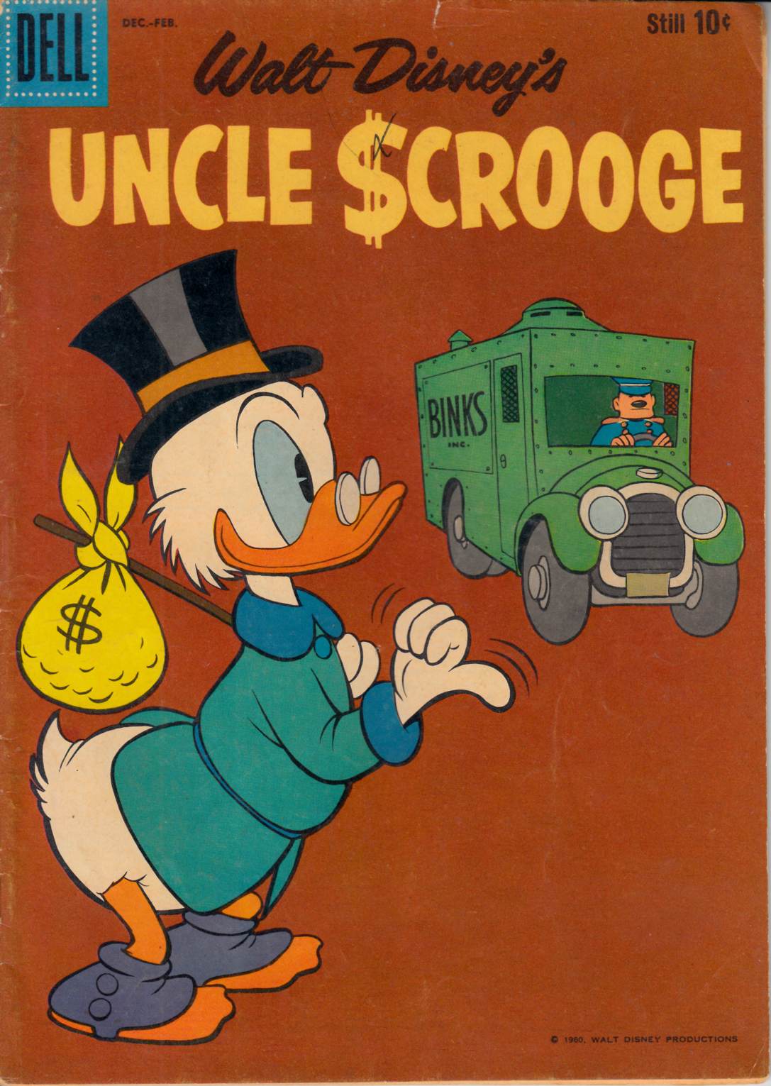 Uncle Scrooge #32 Very Good Plus (4.5) [Dell Comic] THUMBNAIL