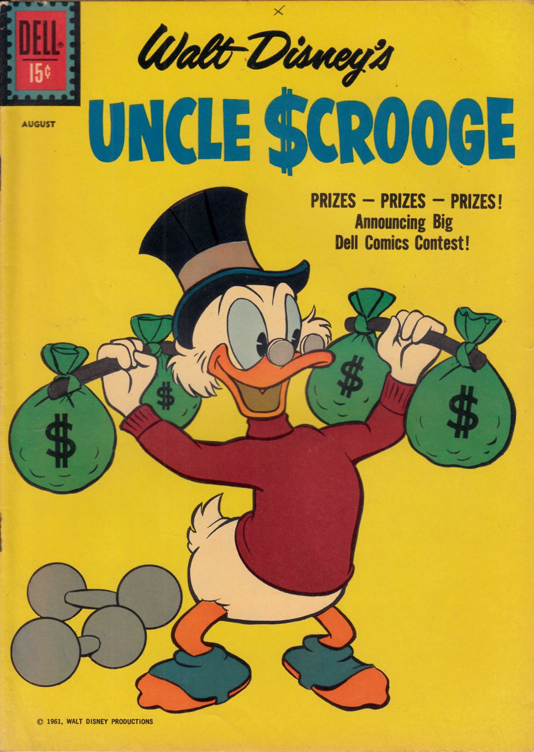 Uncle Scrooge #34 Fine (6.0) [Dell Comic] THUMBNAIL