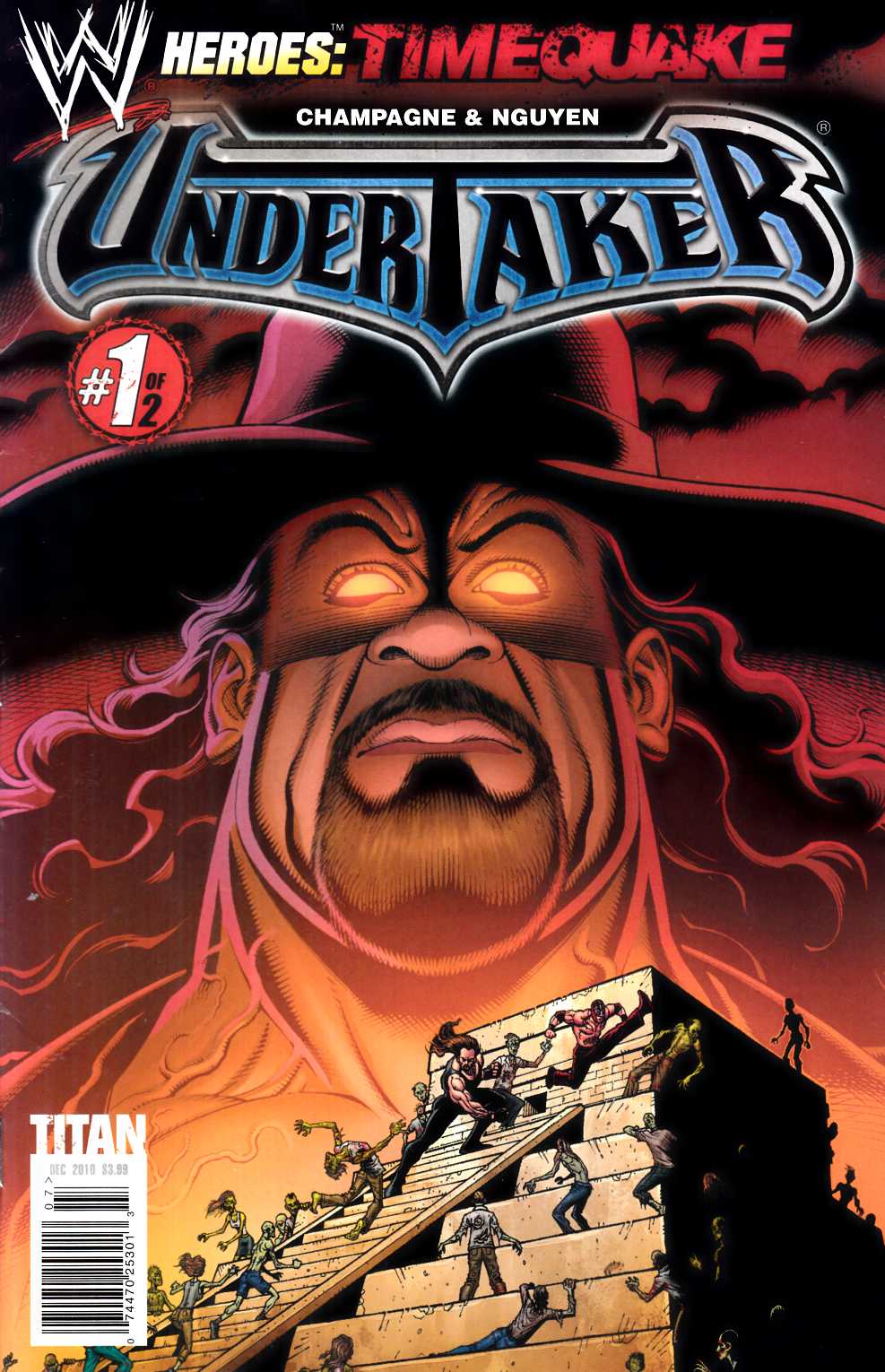 WWE Heroes Undertaker #1 Cover A Near Mint (9.4) [Titan Comic] THUMBNAIL