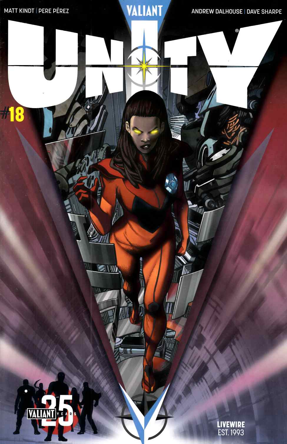 Unity #18 Cover C- Sandoval [Valiant Comic] LARGE