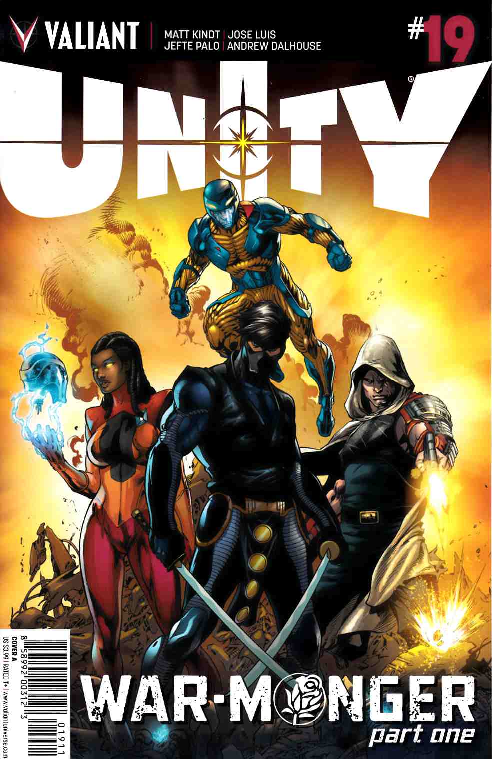 Unity #19 Cover B- Kano [Valiant Comic] LARGE