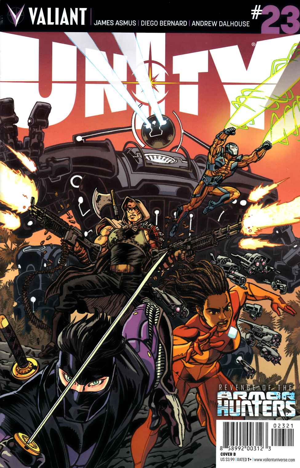 Unity #23 Cover B [Valiant Comic] THUMBNAIL