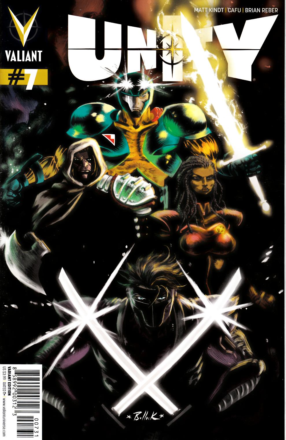 Unity #7 Cover C- Bullock Incentive [Comic] THUMBNAIL