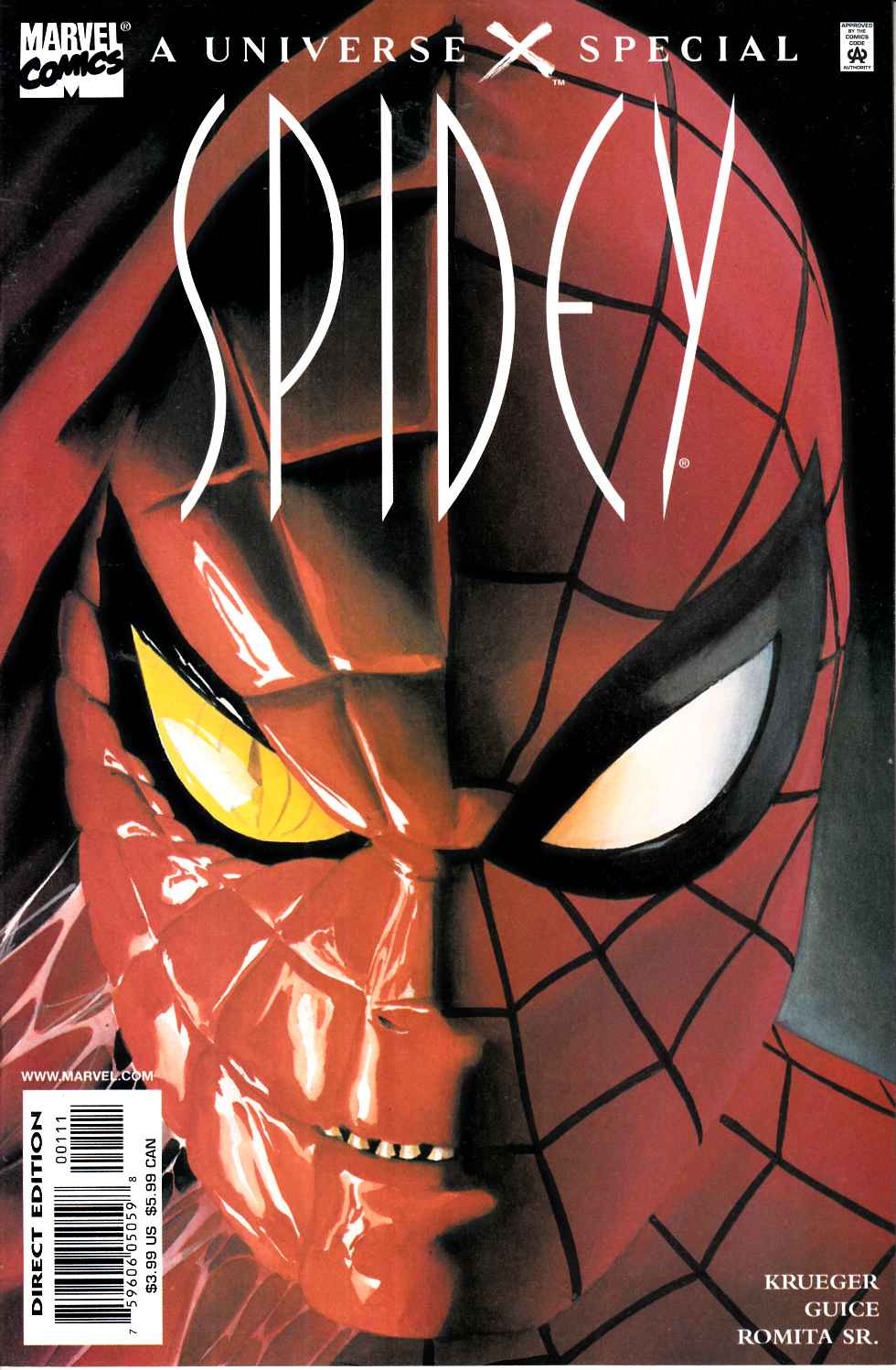Universe X Spidey #1 Near Mint (9.4) [Marvel Comic] THUMBNAIL