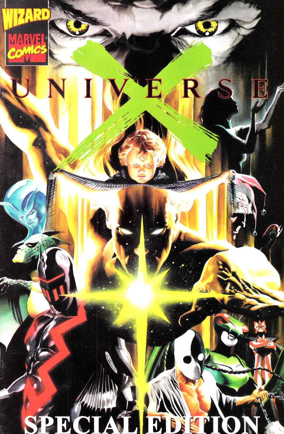 Universe X Wizard Special Edition Sketchbook #1 Very Fine (8.0) [Marvel Comic] THUMBNAIL