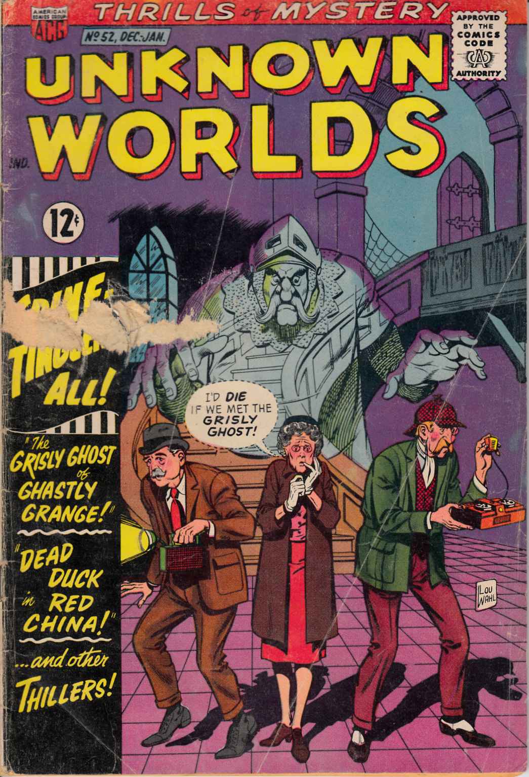 Unknown Worlds #52 Good Minus (1.8) [ACG Comic] LARGE