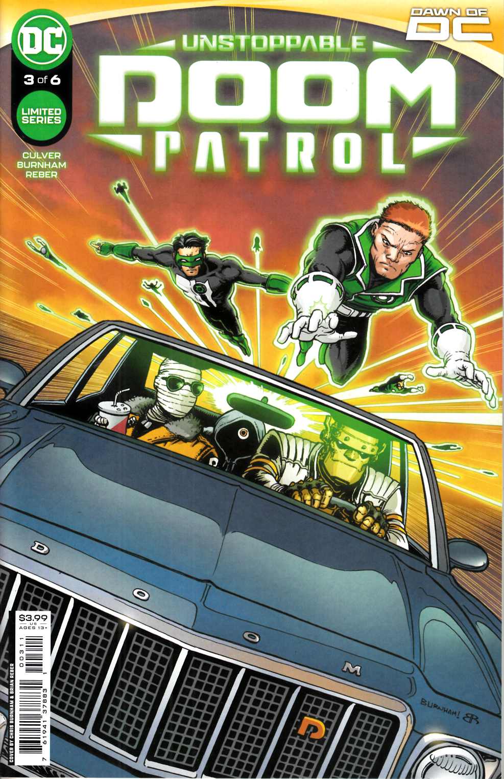 Unstoppable Doom Patrol #3 Near Mint (9.4) [DC Comic] LARGE