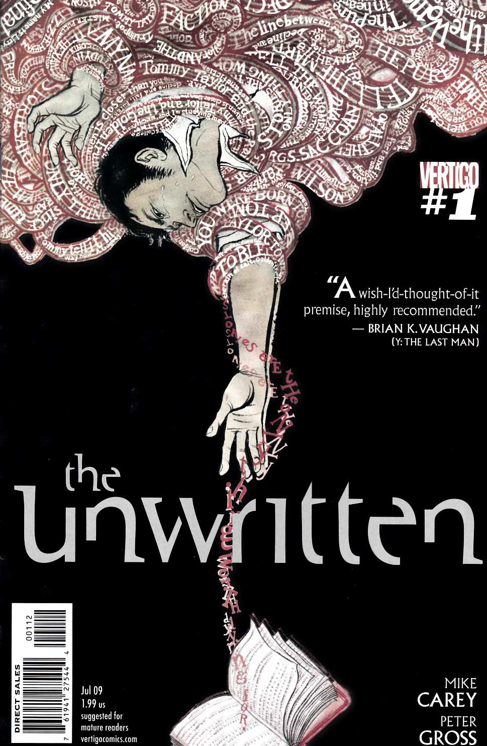 Unwritten #1 Second Printing Very Fine (8.0) [DC Comic] THUMBNAIL