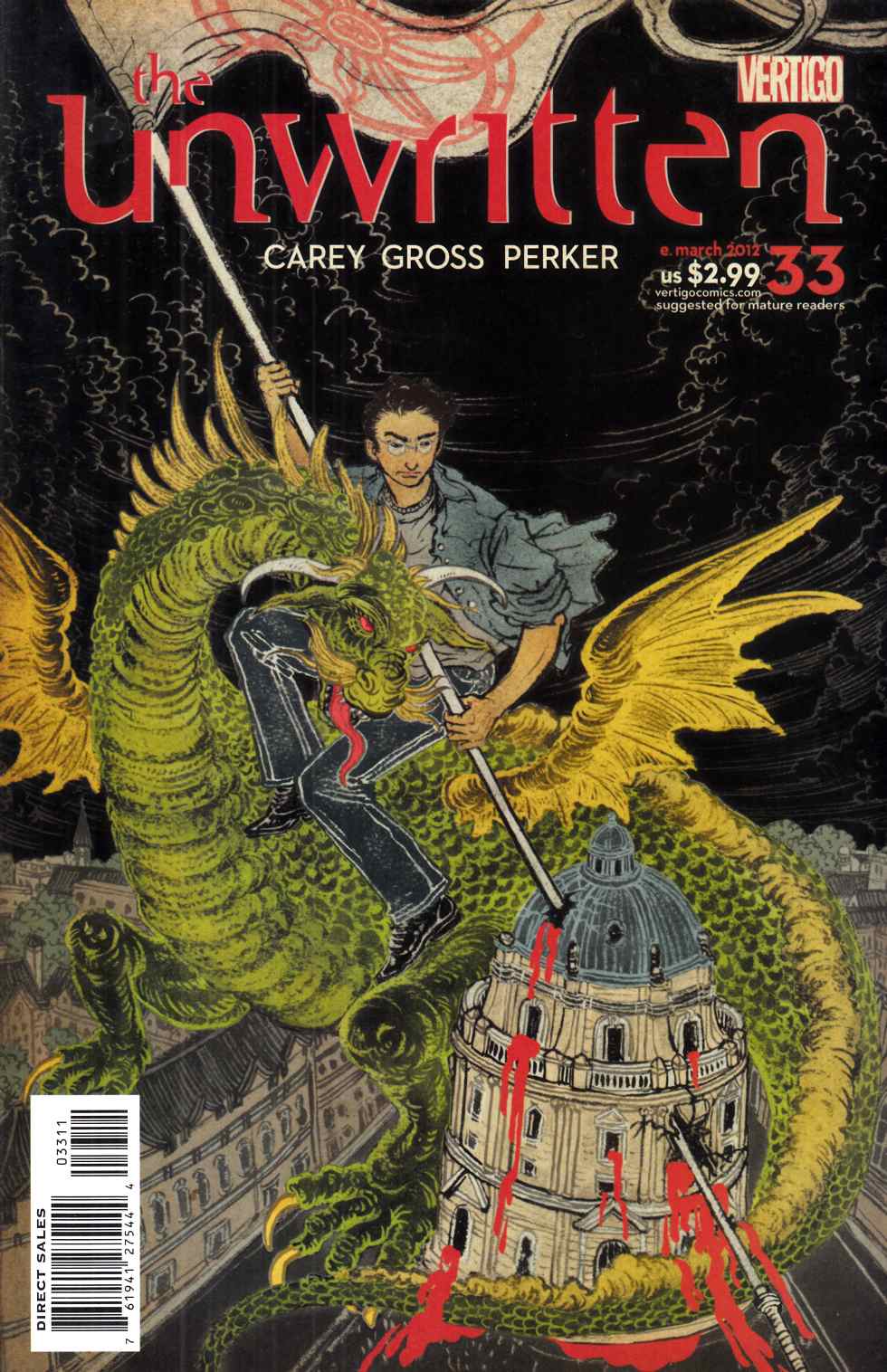 Unwritten #33 Very Fine (8.0) [DC Comic] THUMBNAIL