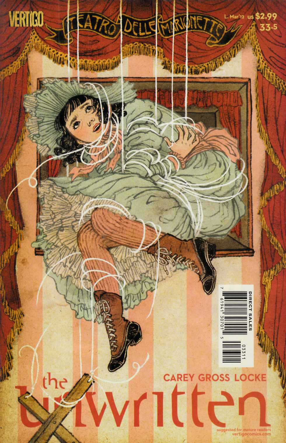 Unwritten #33.5 Very Fine (8.0) [DC Comic] THUMBNAIL