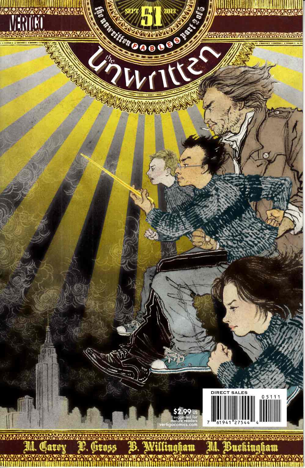 Unwritten #51 Very Fine (8.0) [DC Comic] THUMBNAIL