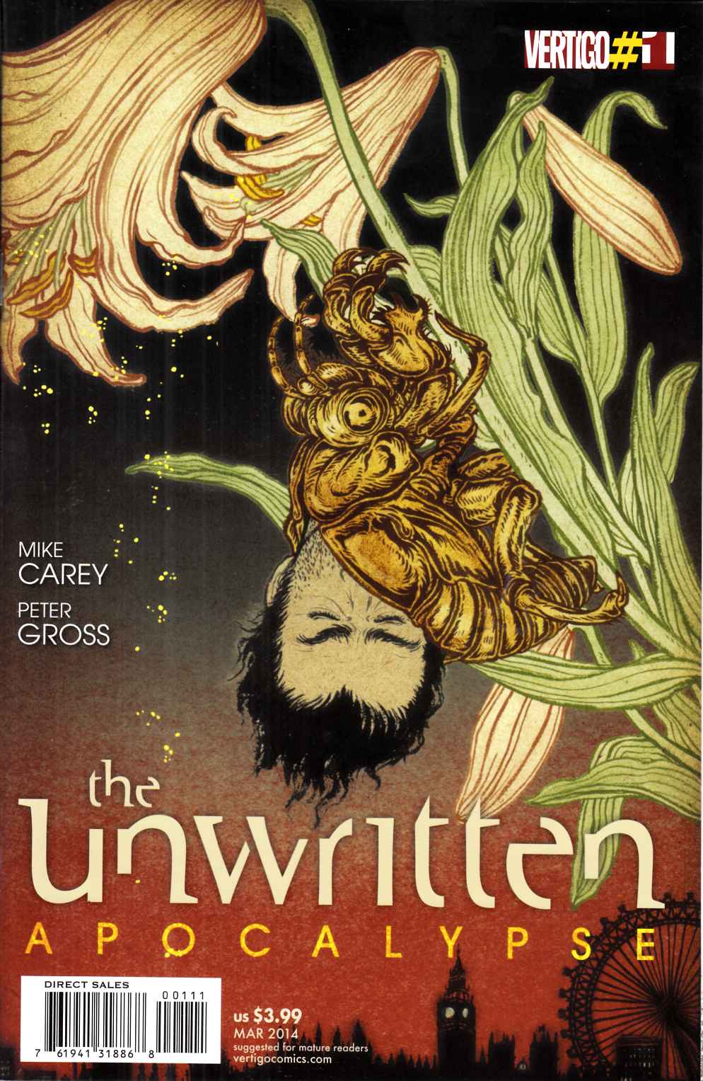 Unwritten Apocalypse #1 Near Mint (9.4) [DC Comic] LARGE