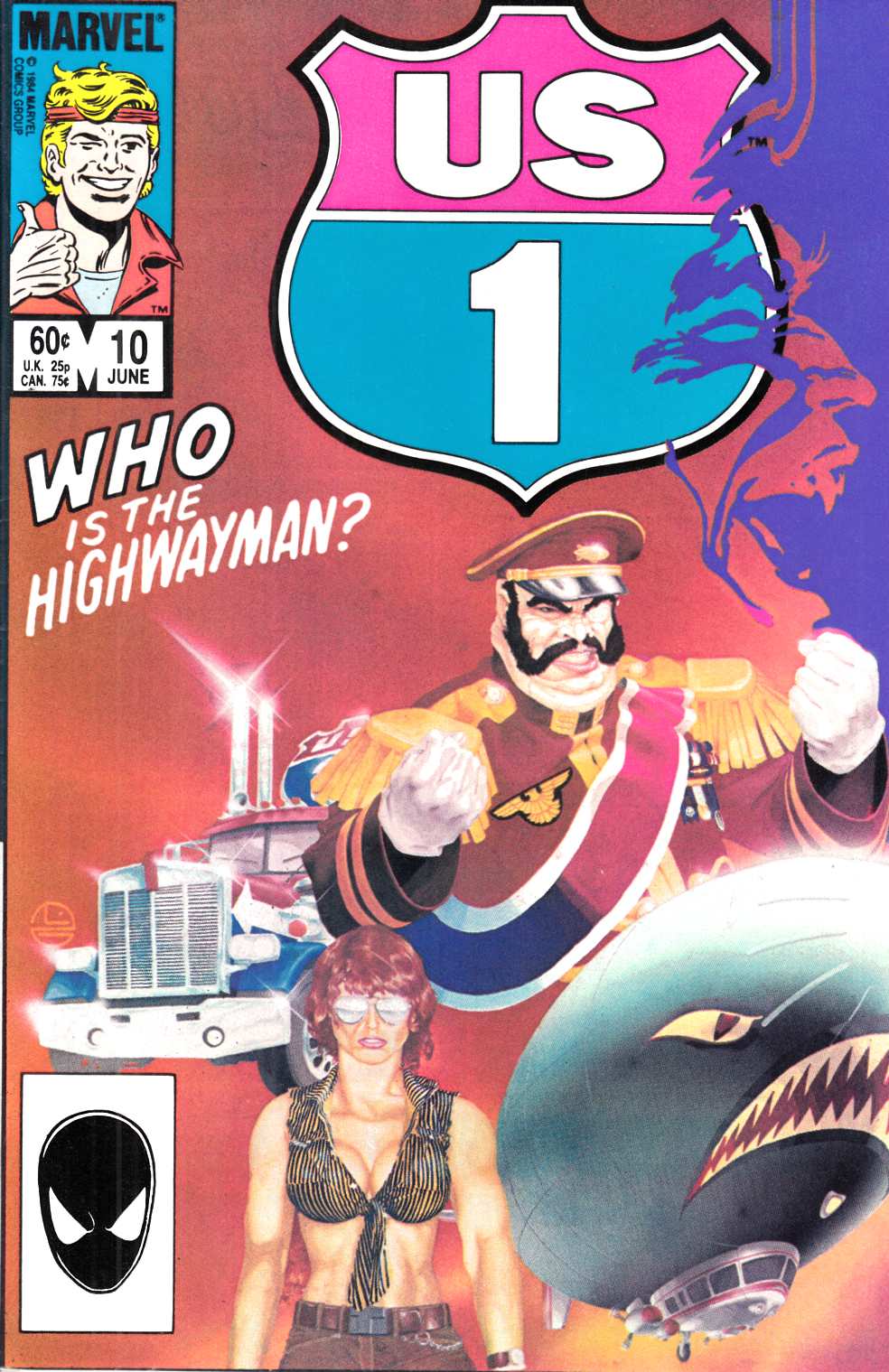 U.S. 1 #10 Very Fine (8.0) [Marvel Comic] THUMBNAIL