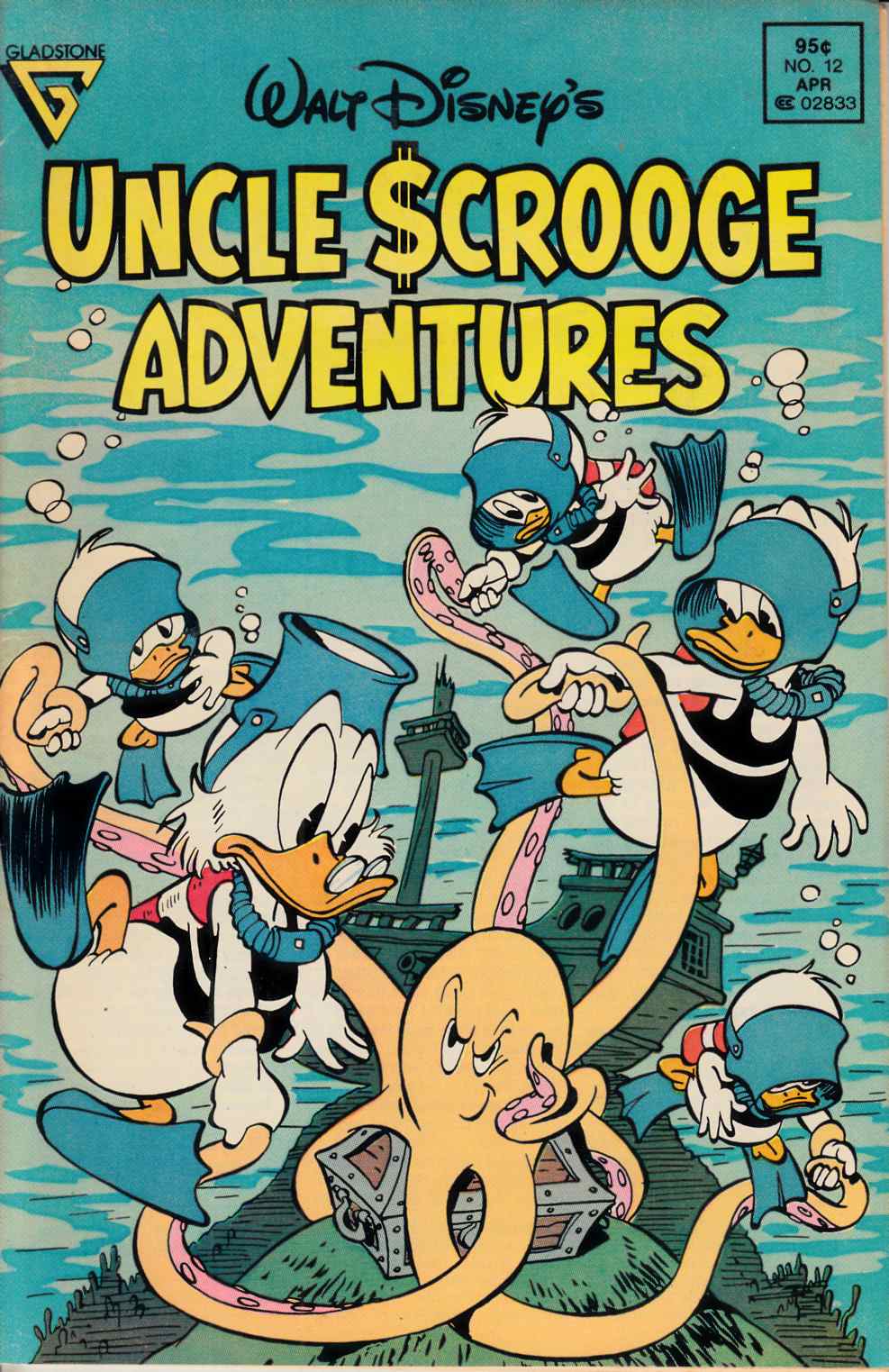 Uncle Scrooge Adventures #12 Fine (6.0) [Gladstone Comic] THUMBNAIL
