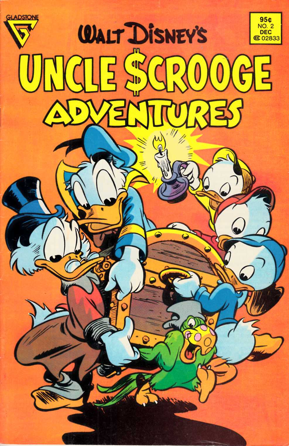 Uncle Scrooge Adventures #2 Fine (6.0) [Gladstone Comic] LARGE