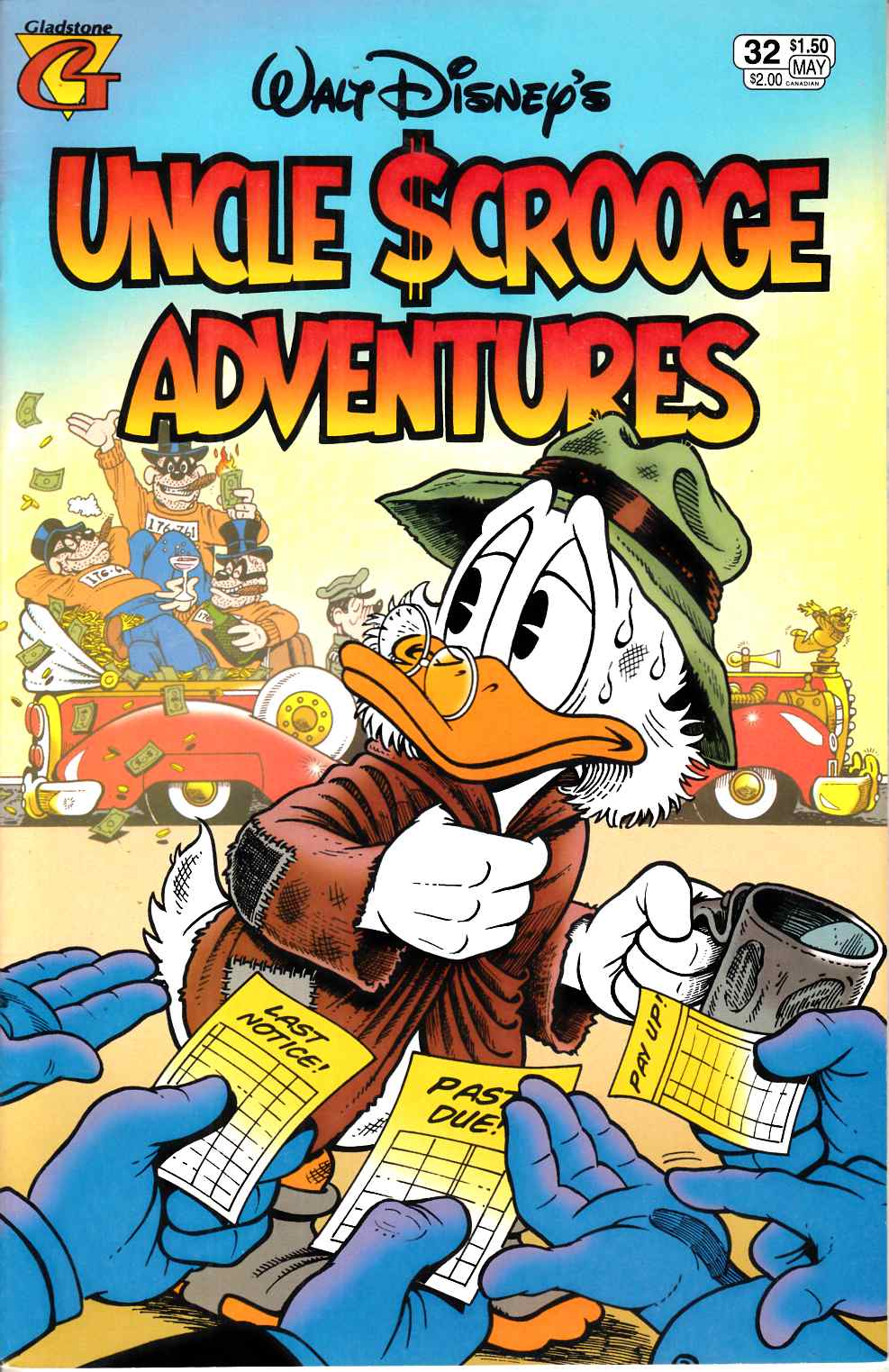 Uncle Scrooge Adventures #32 Fine (6.0) [Gladstone Comic] THUMBNAIL