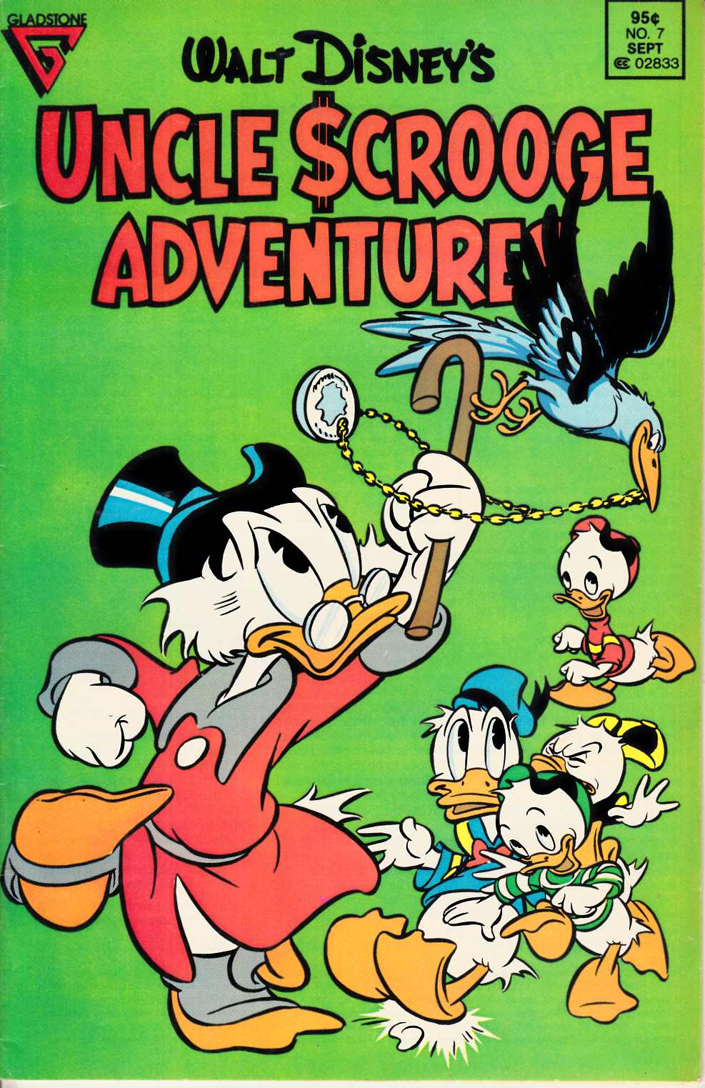 Uncle Scrooge Adventures #7 Fine (6.0) [Gladstone Comic] THUMBNAIL