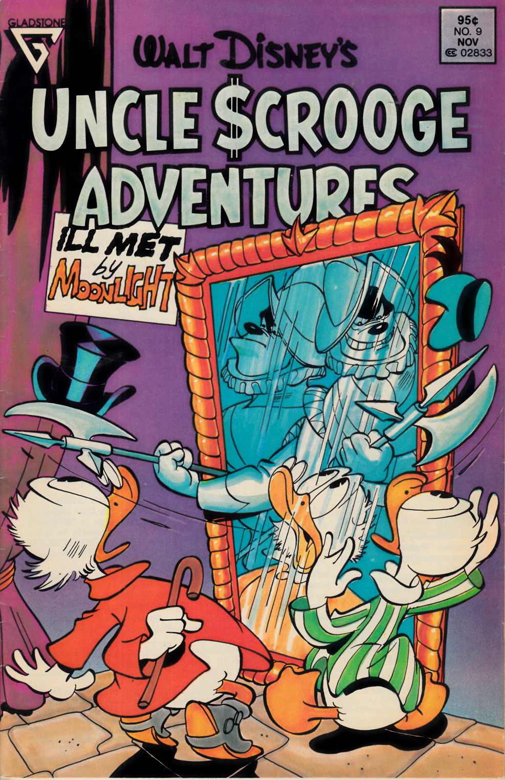 Uncle Scrooge Adventures #9 Fine (6.0) [Gladstone Comic] THUMBNAIL