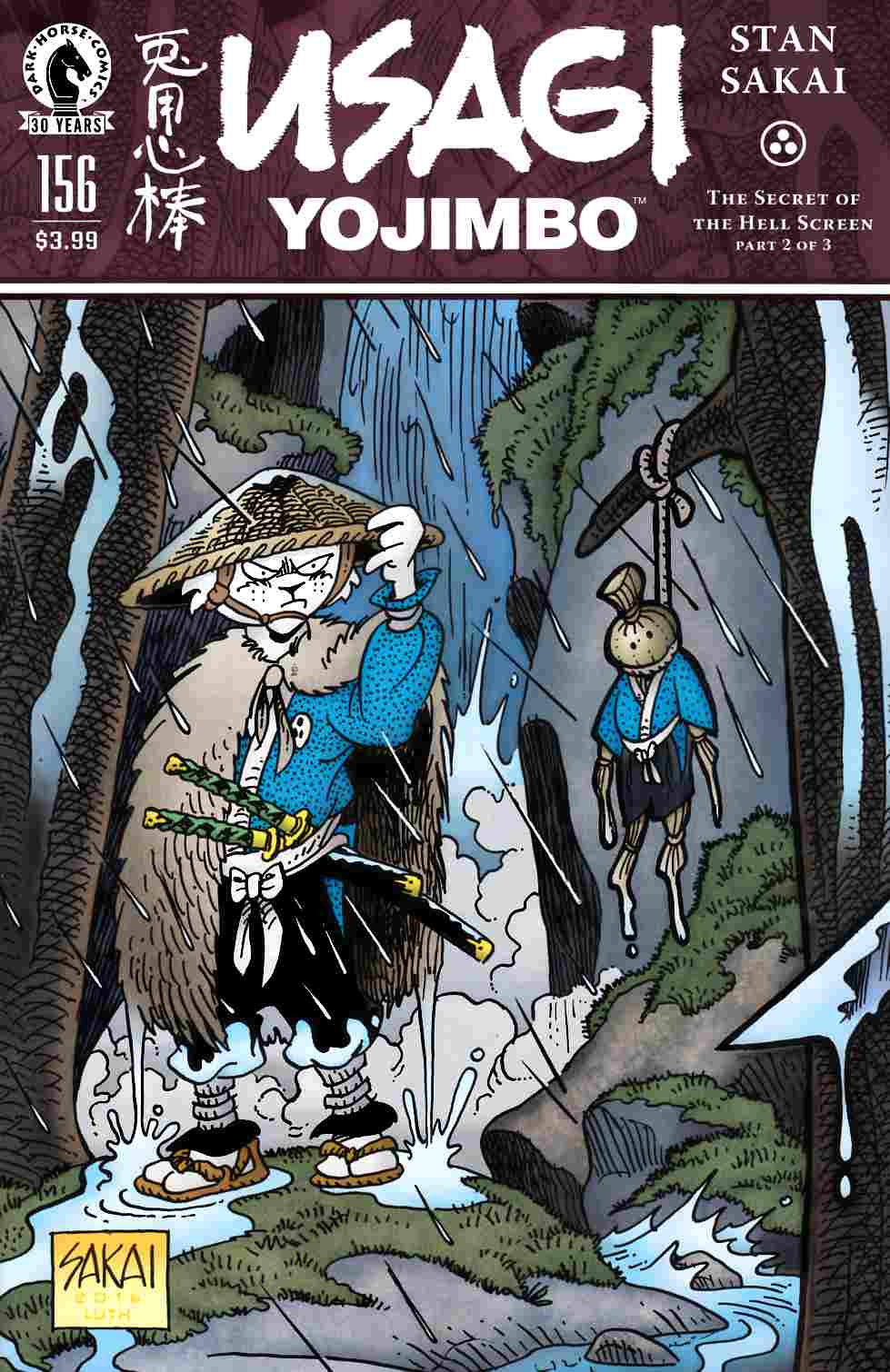 Usagi Yojimbo #156 Near Mint (9.4) [Dark Horse Comic] LARGE